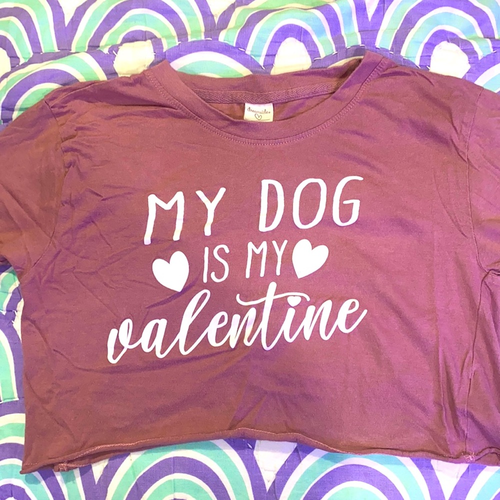 cropped top for valentine’s day.